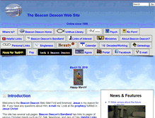 Tablet Screenshot of beacondeacon.com